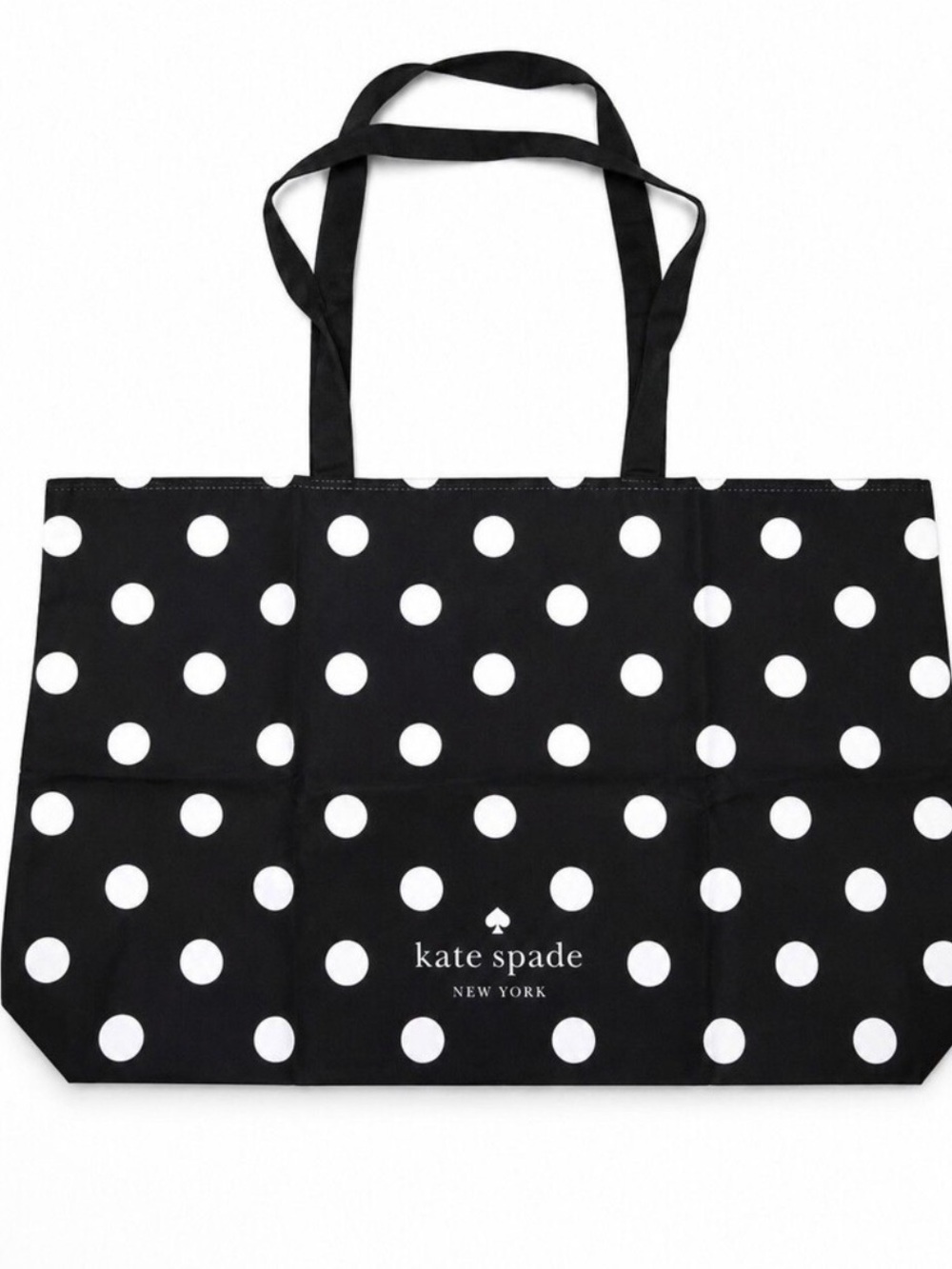 ♠️ kate spade black and white polka dot tote NWOT